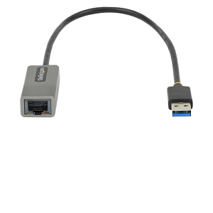 Accessoire réseau StarTech.com Adaptateur Ethernet USB 3.0 vers 10/100/1000  Gigabit Ethernet - Câble RJ45 vers USB - Cordon USB RJ45 de 30cm -  Convertisseur RJ45 USB (USB31000S2) 